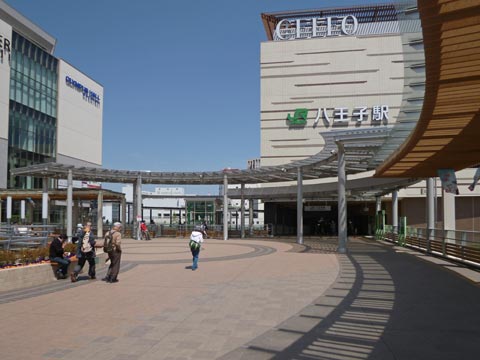 JR八王子駅南口前写真画像