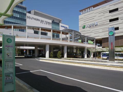 JR八王子駅南口前写真画像