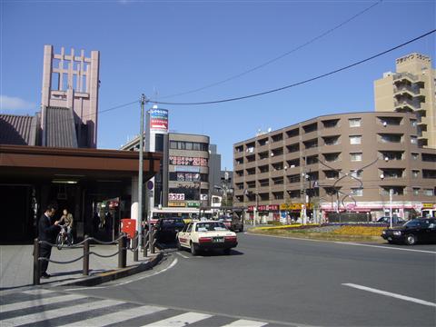 JR羽村駅東口前写真画像
