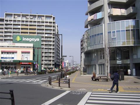 西武花小金井駅北口前写真画像