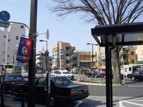 西武花小金井駅北口前写真画像