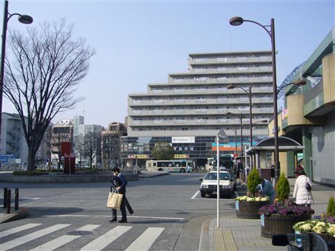 西武東久留米駅西口前写真画像