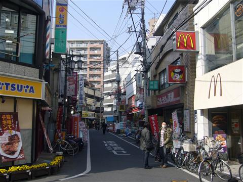東久留米駅前商店街写真画像