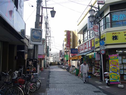 東久留米駅前商店街写真画像
