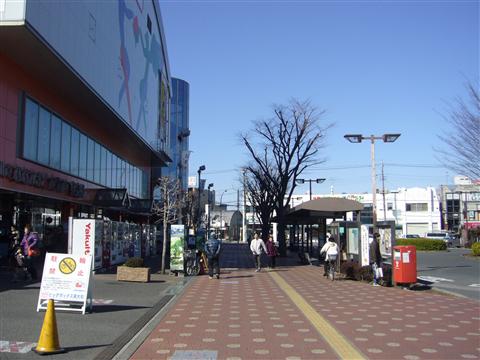 西武東大和市駅前写真画像