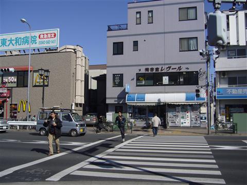 東大和市駅前交差点写真画像