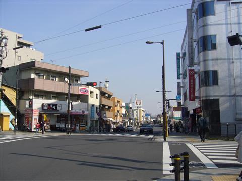 日野駅前通り写真画像