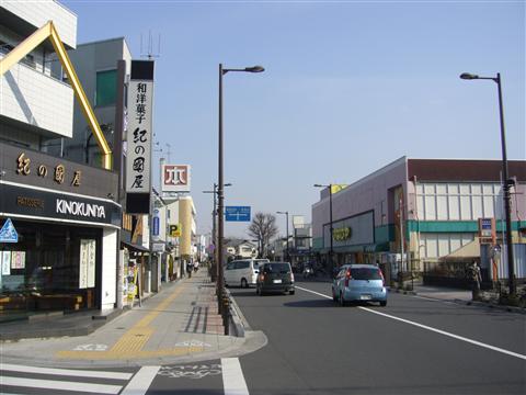 日野駅前通り写真画像