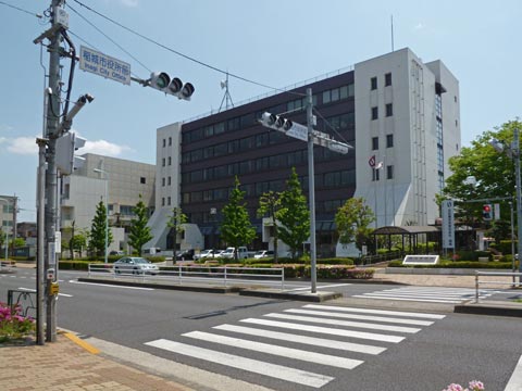 稲城市役所前交差点写真画像
