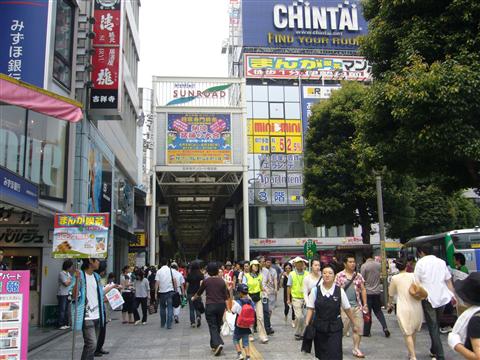 吉祥寺サンロード商店街写真画像
