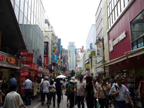 吉祥寺元町通り写真画像