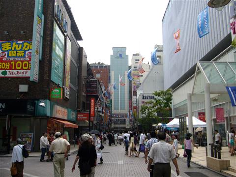 吉祥寺元町通り写真画像