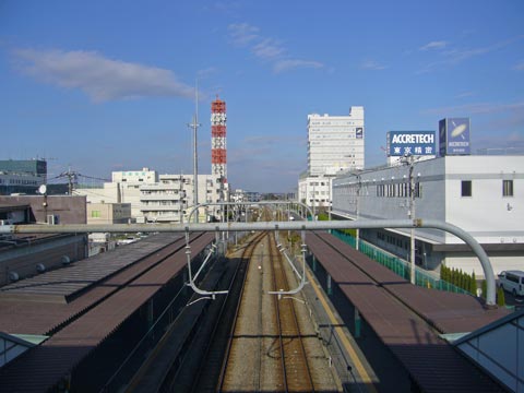JR北八王子駅ホーム写真画像