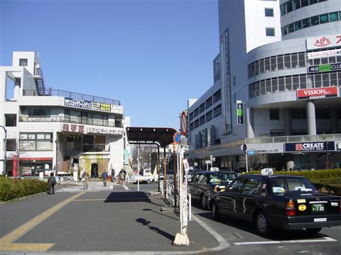 京王北野駅北口写真画像