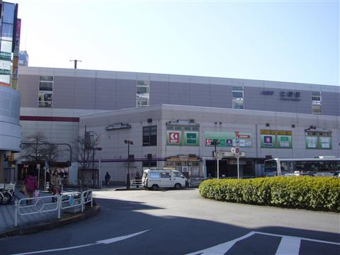京王北野駅北口写真画像