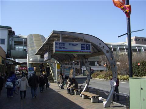 西武清瀬駅北口写真画像