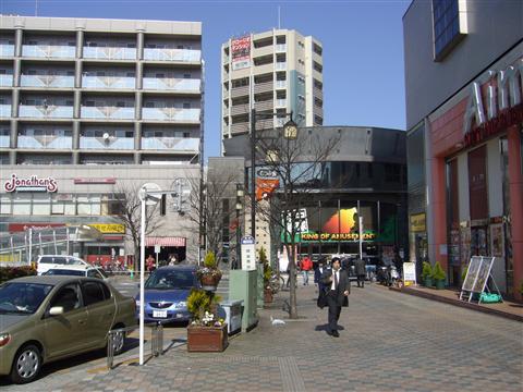 西武清瀬駅北口前写真画像