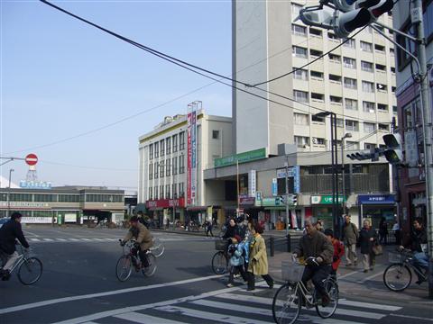 小平駅南口交差点写真画像
