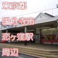 東京都国分寺市恋ヶ窪駅前写真画像