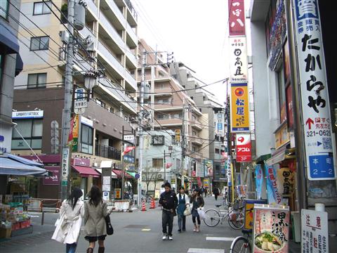 大学通り写真画像