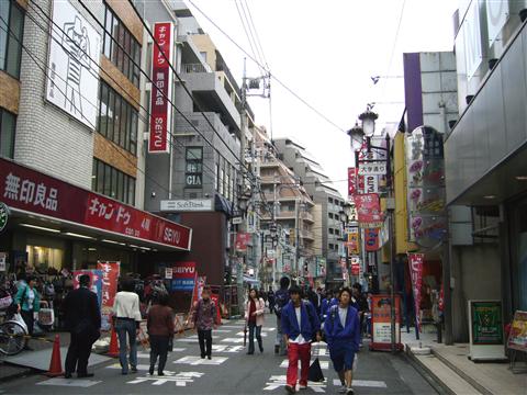 大学通り写真画像