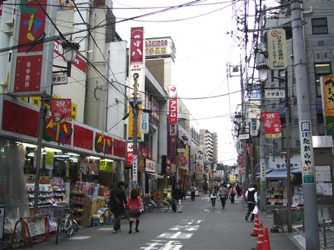 大学通り写真画像