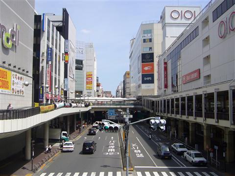 町田駅前大通り写真画像