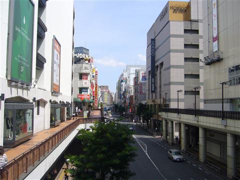 町田駅前大通り写真画像
