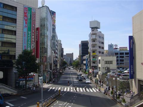 町田駅前大通り写真画像