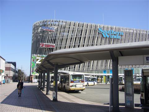 京王南大沢駅前写真画像