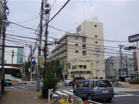 中央通り交差点写真画像