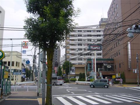 中央通り交差点写真画像