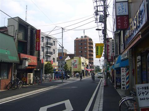 中神停車場通り写真画像