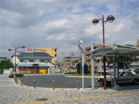 JR中神駅北口前写真画像