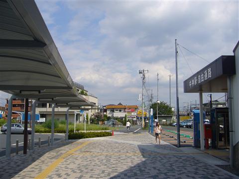 JR中神駅北口前写真画像