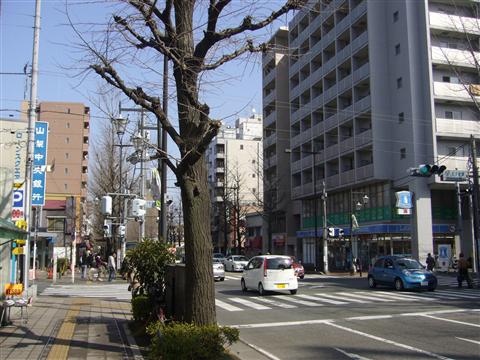 西八王子駅東交差点写真画像