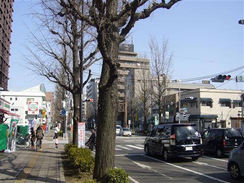西八王子駅西交差点写真画像