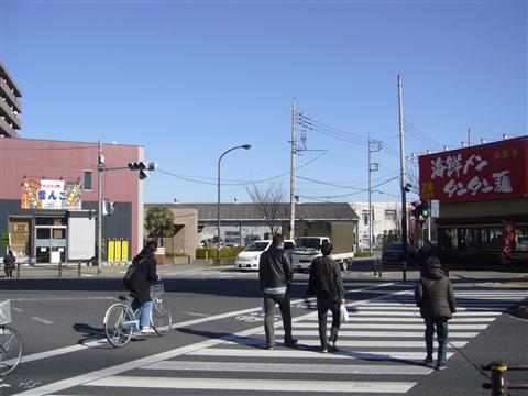 桜街道交差点写真画像