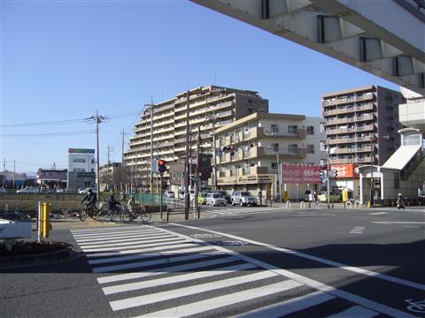 桜街道交差点写真画像
