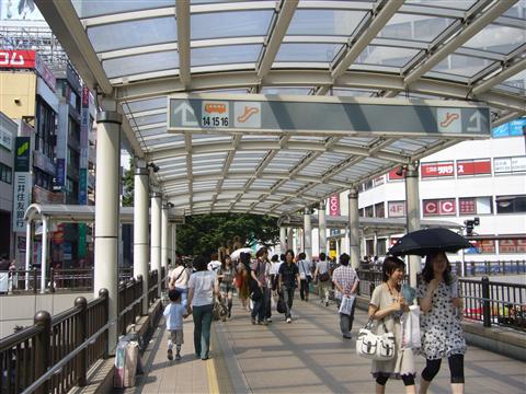 JR立川駅北口写真画像