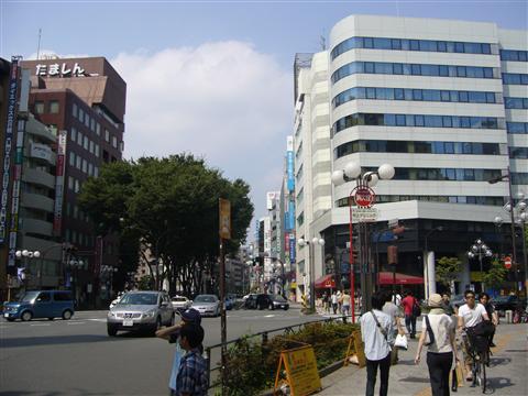 曙橋交差点写真画像