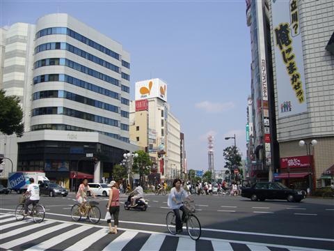 曙橋交差点写真画像