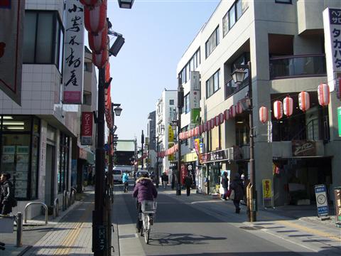 高幡不動尊参道通り写真画像