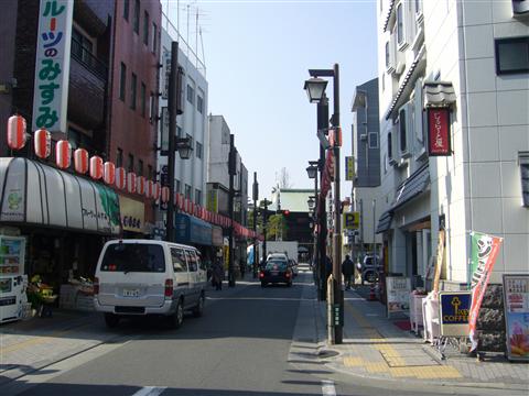 高幡不動尊参道通り写真画像