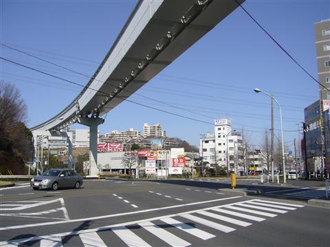 多摩山王橋交差点写真画像