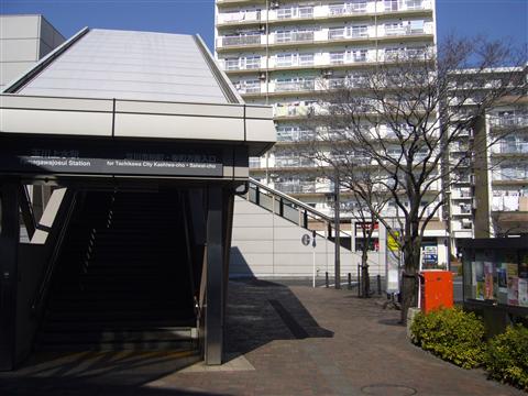西武玉川上水駅前写真画像