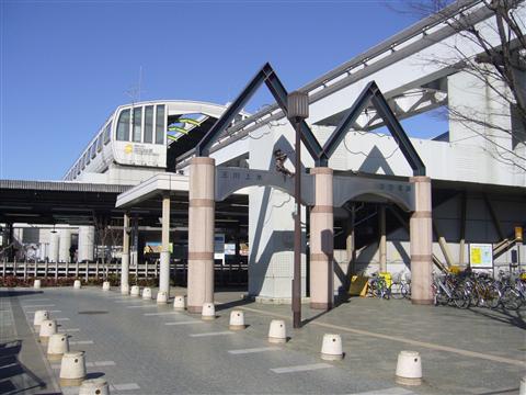 多摩モノレール玉川上水駅前写真画像