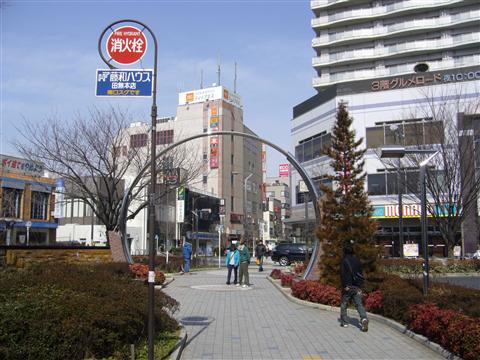 西武田無駅北口前写真画像
