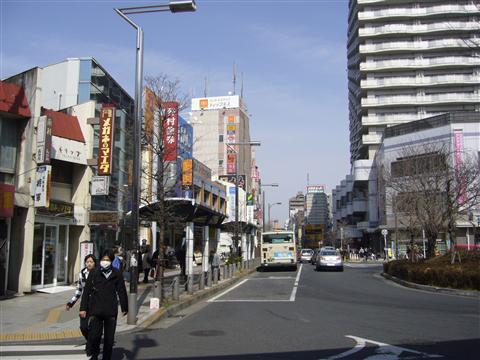 駅前通り写真画像