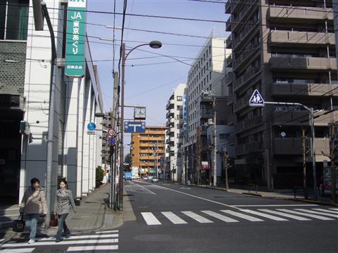 駅前通り写真画像